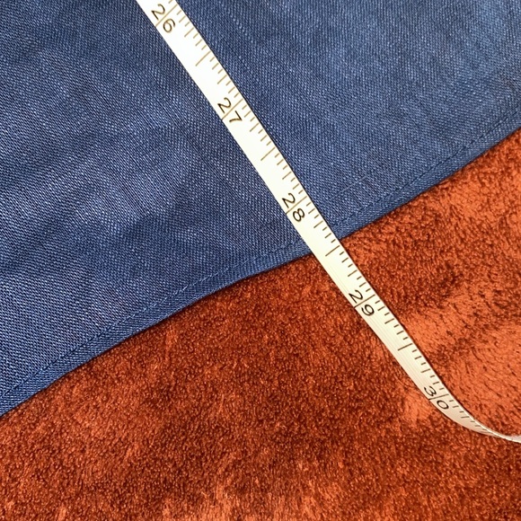 🌺 4/$25 Lauren Embroiled Tunic 100% Linen - Picture 11 of 11